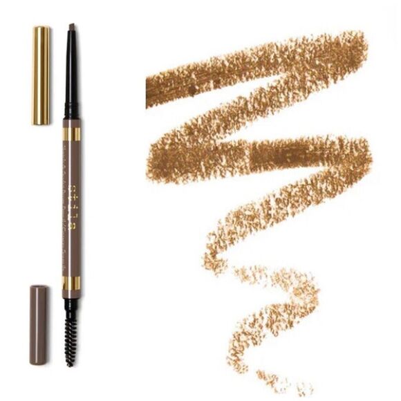 STILA - NWT Sketch & Sculpt Brow Pencil in “Light”. Dual Ended & Retractable - Picture 2 of 12
